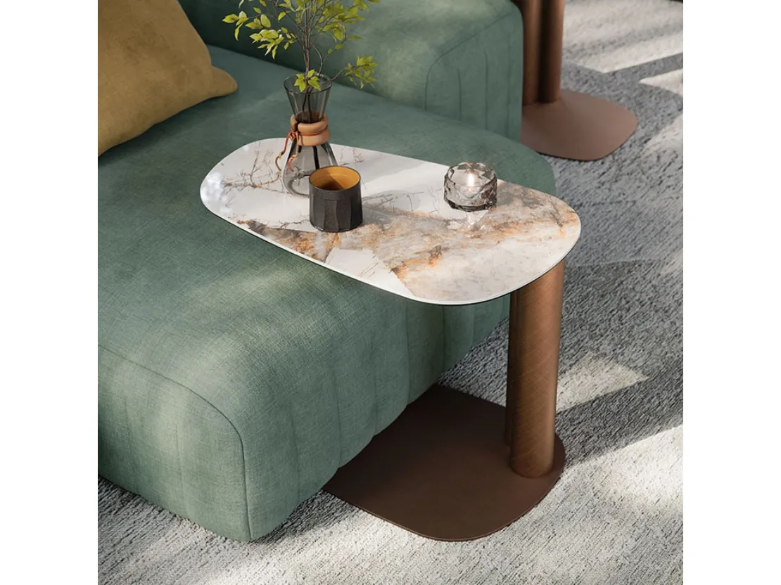 Tavolino in ceramica Amalfi di Cattelan Italia