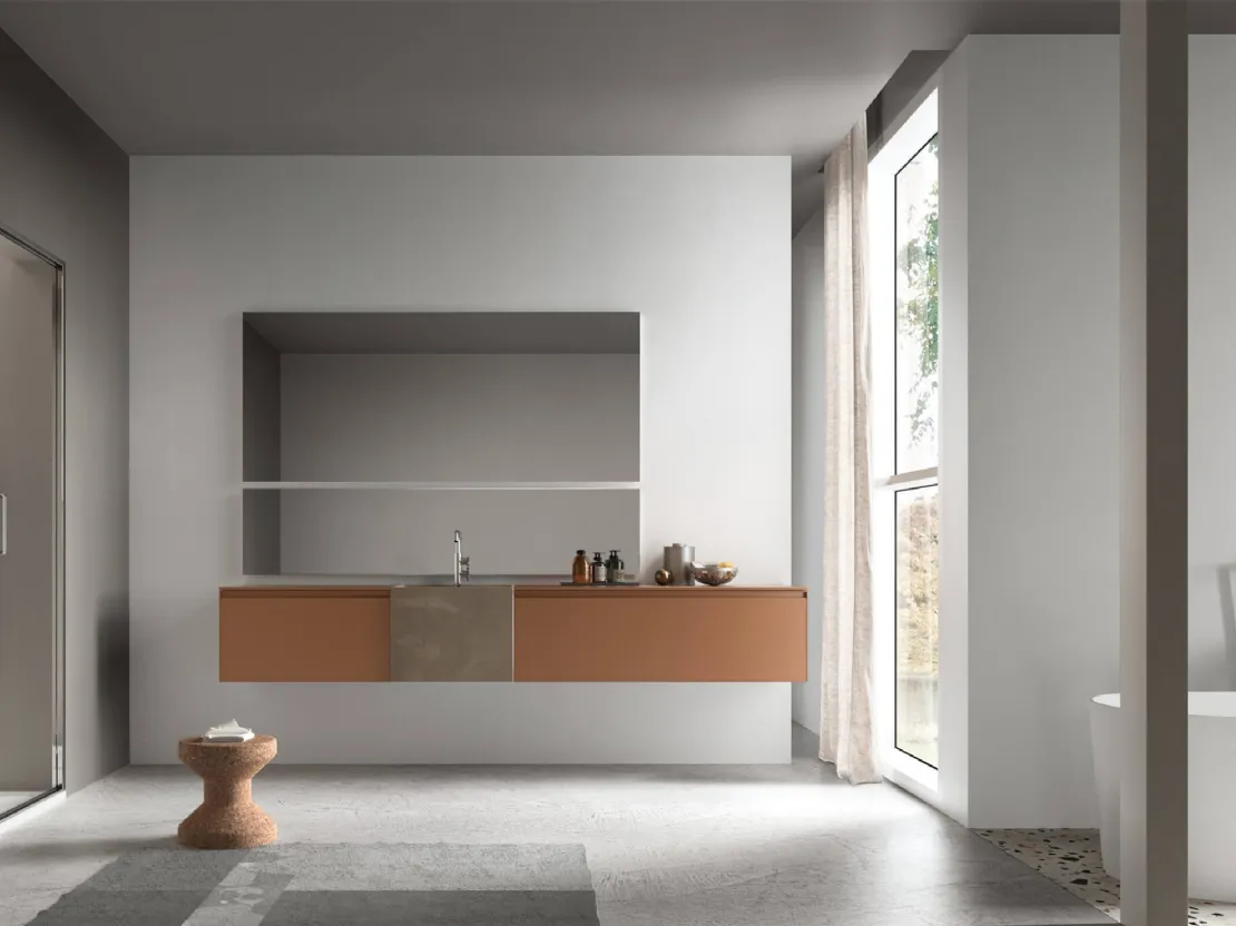 Mobile da Bagno sospeso Shape 14 di Arcom