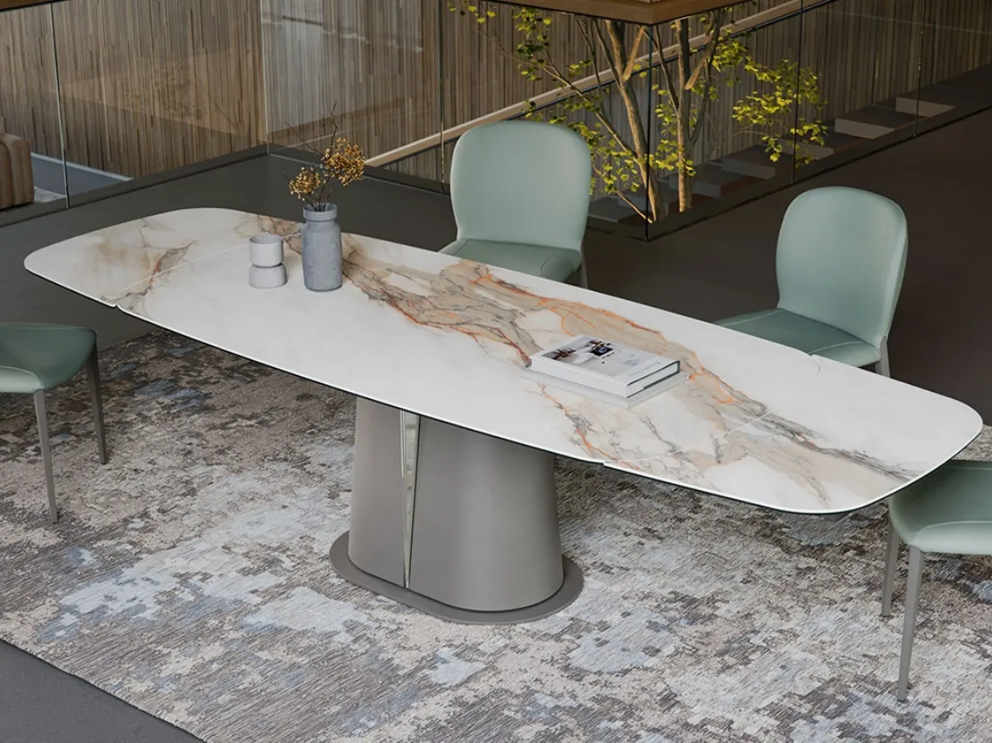 Tavolo allungabile Gotham Keramik Drive di Cattelan Italia