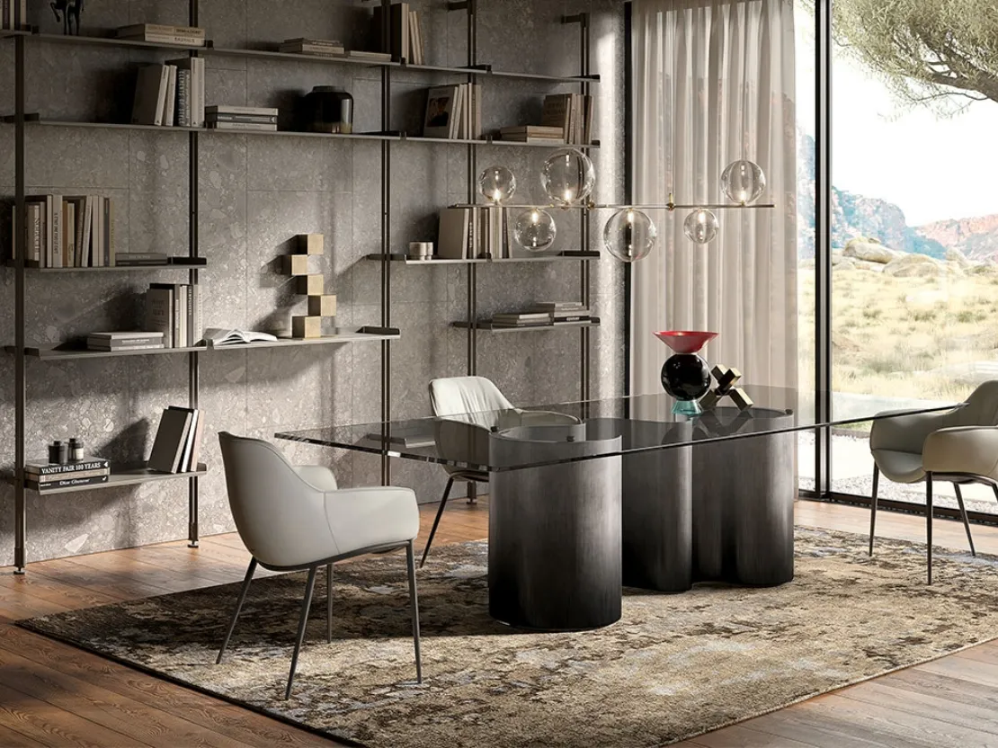 Tavolo Papel Glass di Cattelan Italia