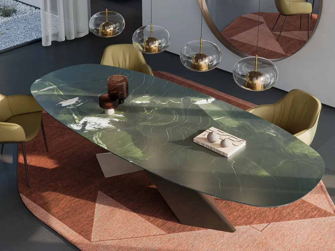 Tavolo Tyron Marble di Cattelan Italia