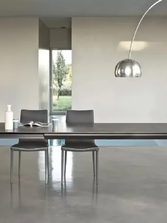 Tavolo allungabile Echo in SuperCeramica di Bontempi