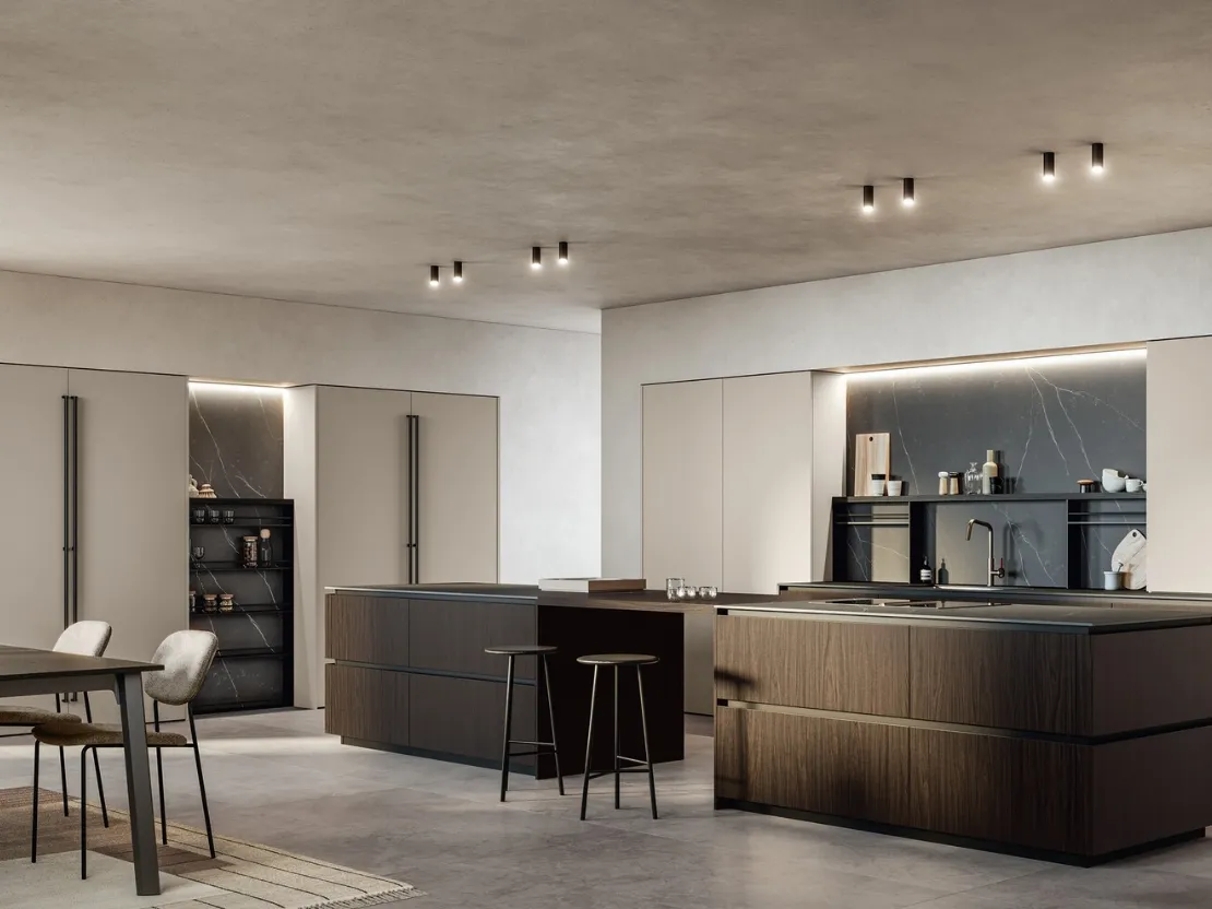 Cucina Moderna con isola Kalì 04 di Arredo3